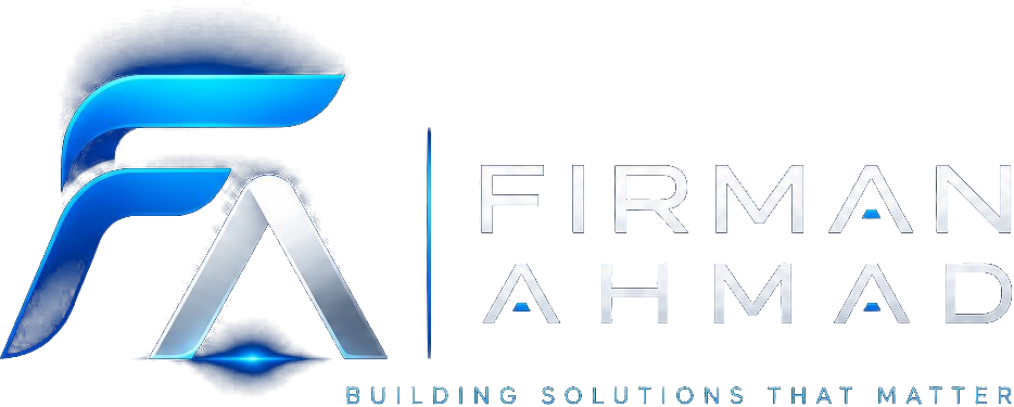 Firman Ahmad — Building Solutions That Matter