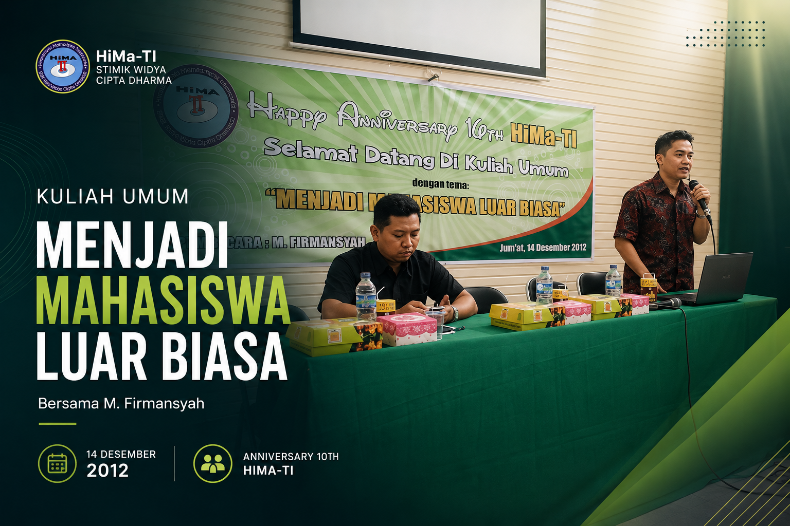 Seminar Motivasi STIMIK Widya Cipta Dharma